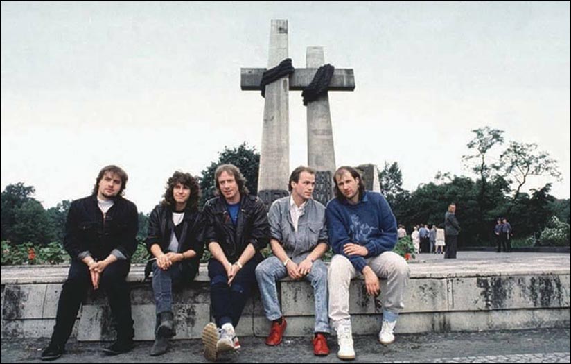Marillion: Poznan - 28.06.1987 - Photo by Andrzej Kielbowicz